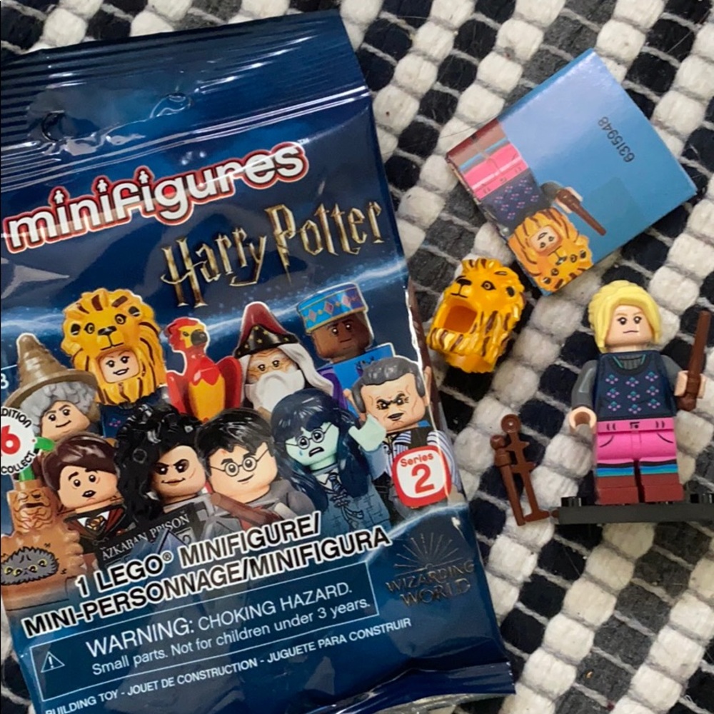 harry potter lego mini figure luna